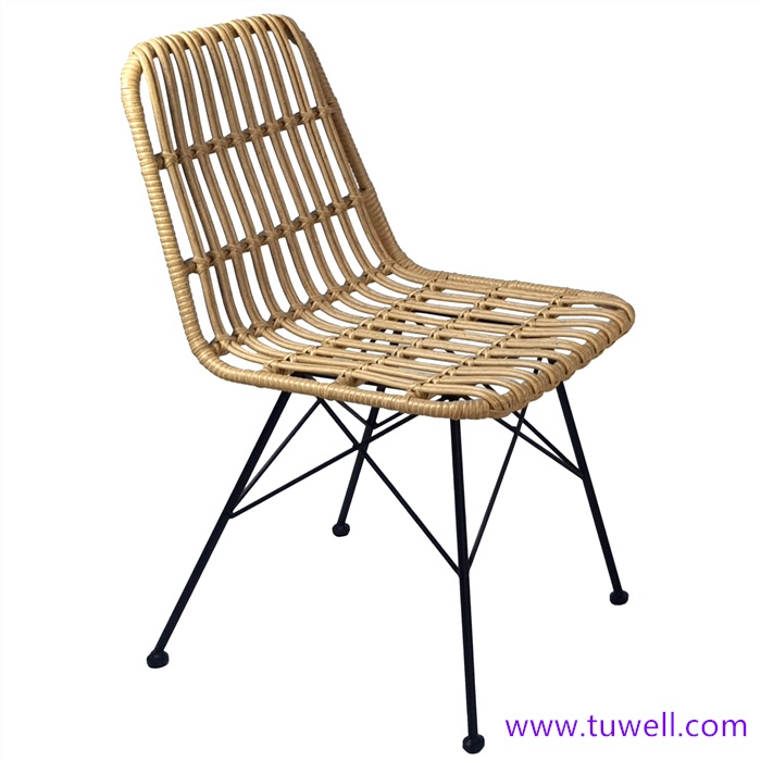 TW8708 Steel rattan chair