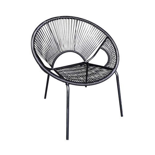 Steel Rattan Circle Chair