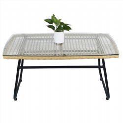 TW7058-A Steel rattan table