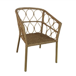 TW8822 Steel Rattan Chair