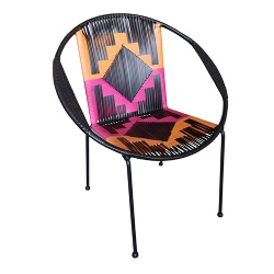 TW8823 Steel Rattan Circle Chair