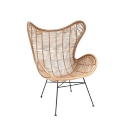 TW8830 Steel Rattan Chair