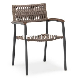 Aluminum rope chair