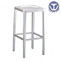 Aluminum barstool