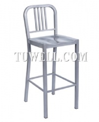 Steel Navy Barstool