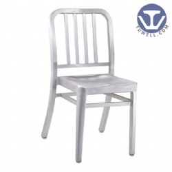 Alu navy chair stackable